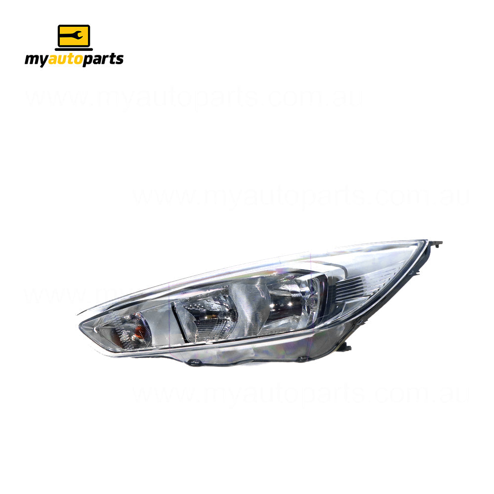 APG All Crash Halogen Manual Adjust Head Lamp Passenger Side OEM Suits Ford Focus LZ 2015 to 2018 FOE-21030LHG