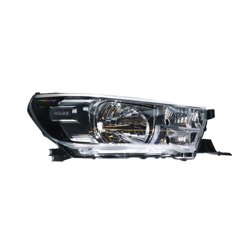 APG All Crash Head Lamp Drivers Side OEM suits Toyota Hilux 2015 On TIO-21030RHG