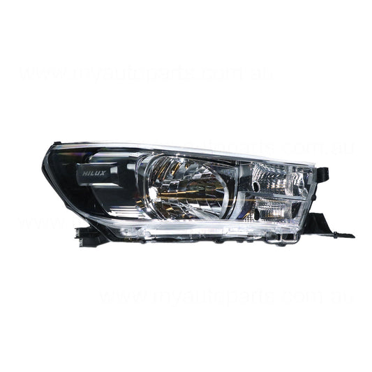 APG All Crash Head Lamp Drivers Side OEM suits Toyota Hilux 2015 On TIO-21030RHG