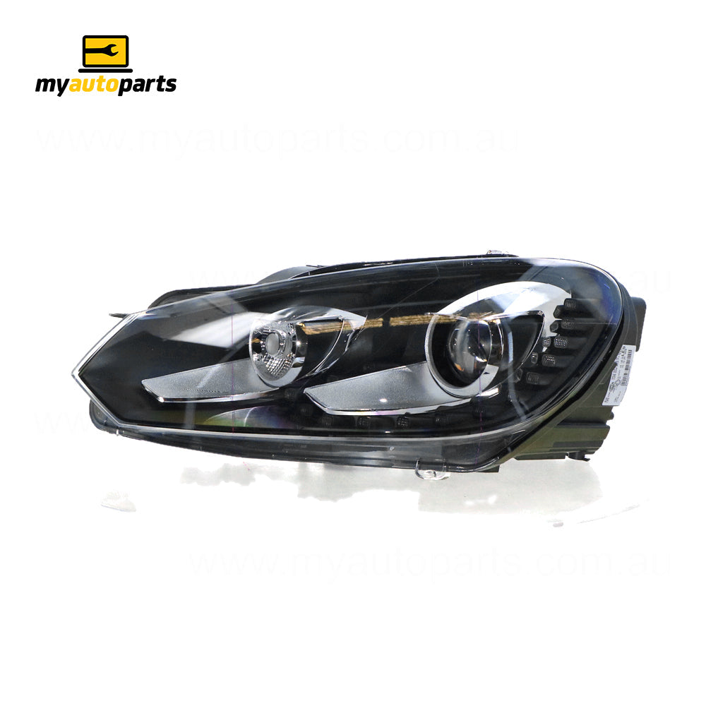 APG All Crash Xenon Head Lamp Passenger Side Genuine Suits Volkswagen Golf MK 6 Cabriolet 11/2011 On VGH-21036LHG