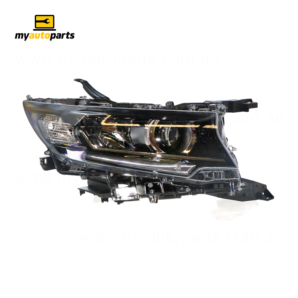 APG All Crash Bi-LED Head Lamp Drivers Side OEM suits Toyota Prado GDJ150R 2017 On TLI-21034RHG