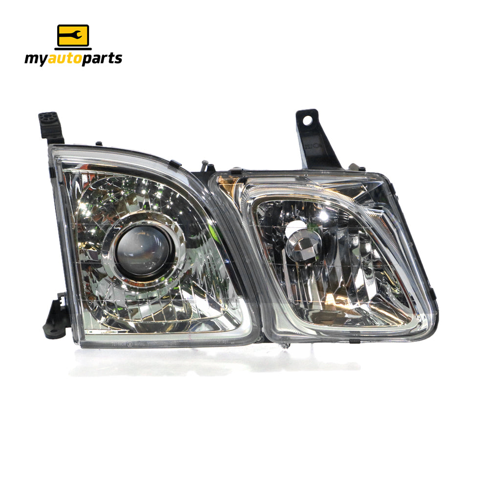 APG All Crash Head Lamp Drivers Side OEM Suits Lexus LX UZJ100R 2002 to 2005 TZG-21031RHG
