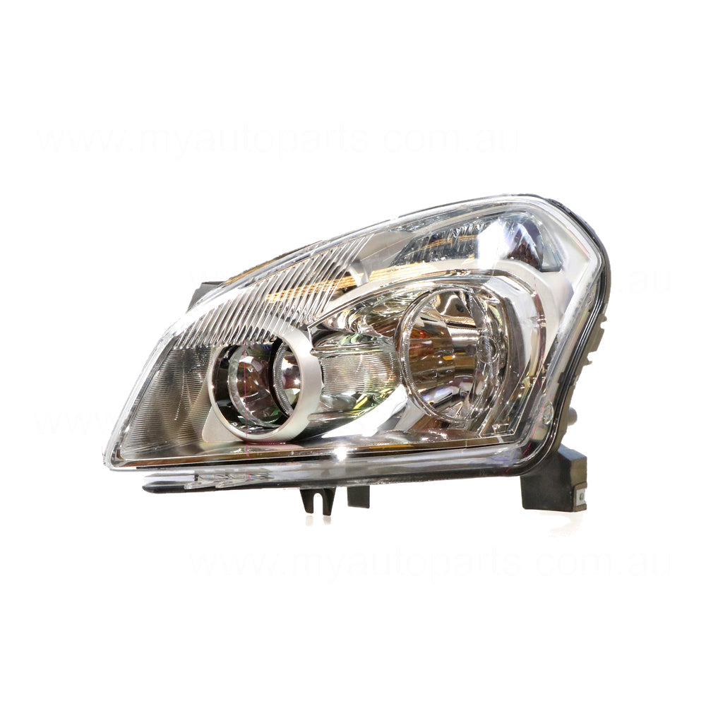APG All Crash Head Lamp Passenger Side OEM Suits Nissan Dualis J10 2007 to 2009 NDA-21030LHG