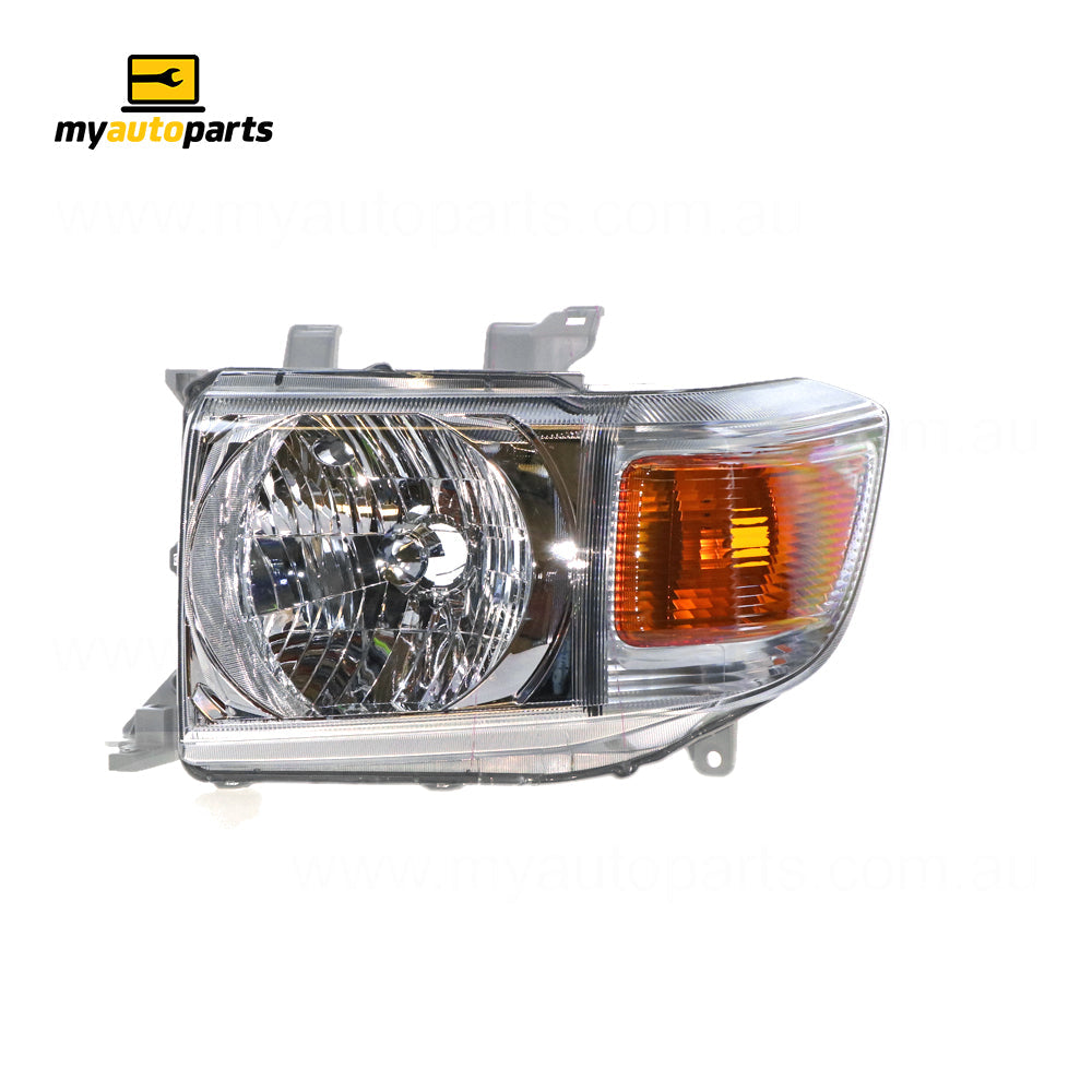 APG All Crash Head Lamp Passenger Side OEM suits Toyota Landcruiser 70 Series 2007 to 2016 TLG-21030LHG