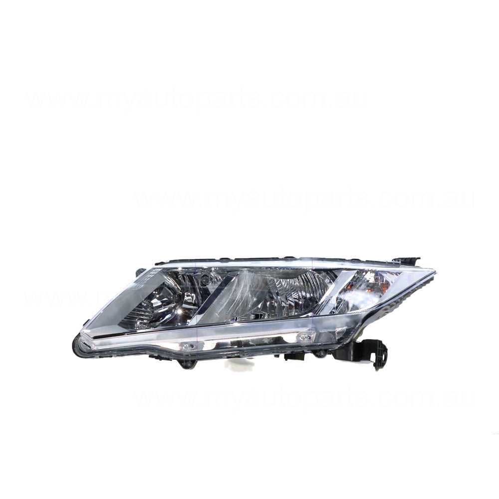 APG All Crash Halogen Manual Adjust Head Lamp Passenger Side OEM Suits Honda City GM 2014 to 2017 OZC-21030LHG