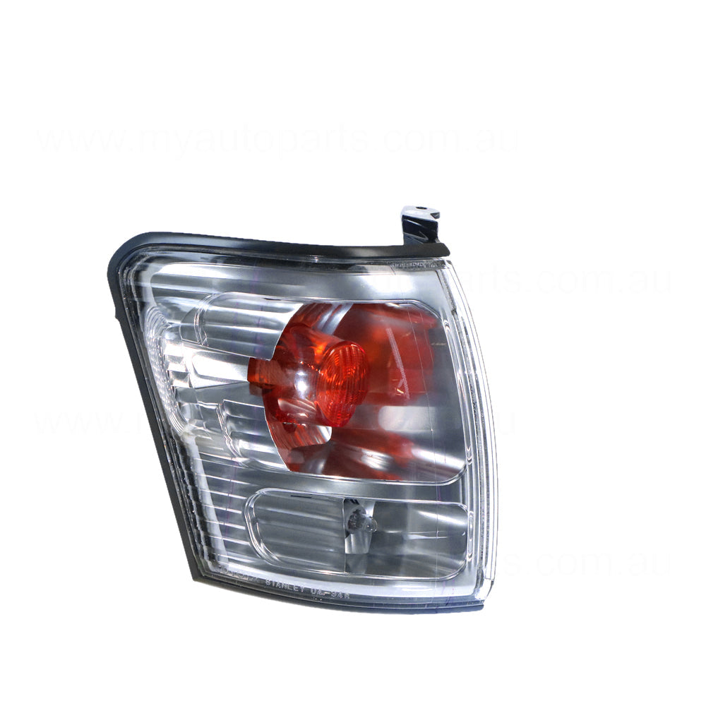 APG All Crash Chrome Front Park / Indicator Lamp Drivers Side OEM suits Toyota Hilux SR5 140/160/170 Series 2001 to 2005 (Thailand Built) TIK-21013RHG