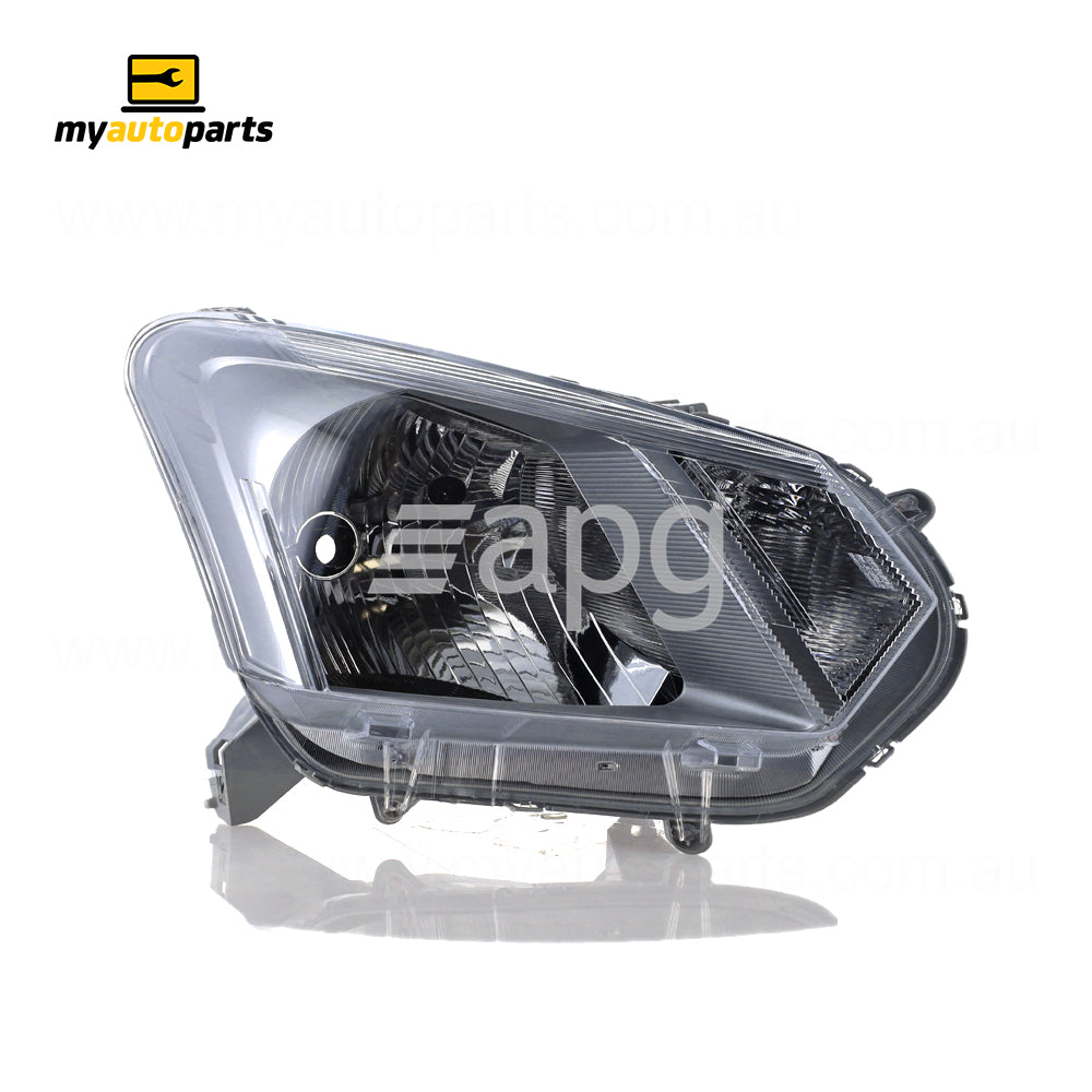 APG All Crash Head Lamp Drivers Side Certified suits Isuzu D-Max SX/EX 2017 On GDP-21032RHQ