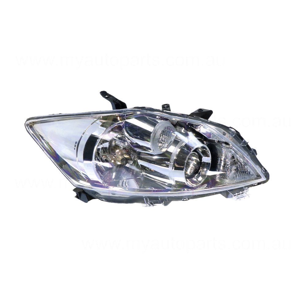 APG All Crash Halogen Head Lamp Drivers Side Certified Suits Toyota Corolla ZRE152R 2009 to 2012 TCP-21034RHQ