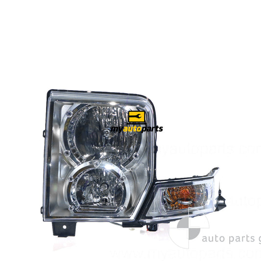 APG All Crash Halogen Head Lamp Passenger Side OEM Suits Jeep Commander XH 2006 to 2009 JCM-21030LHG