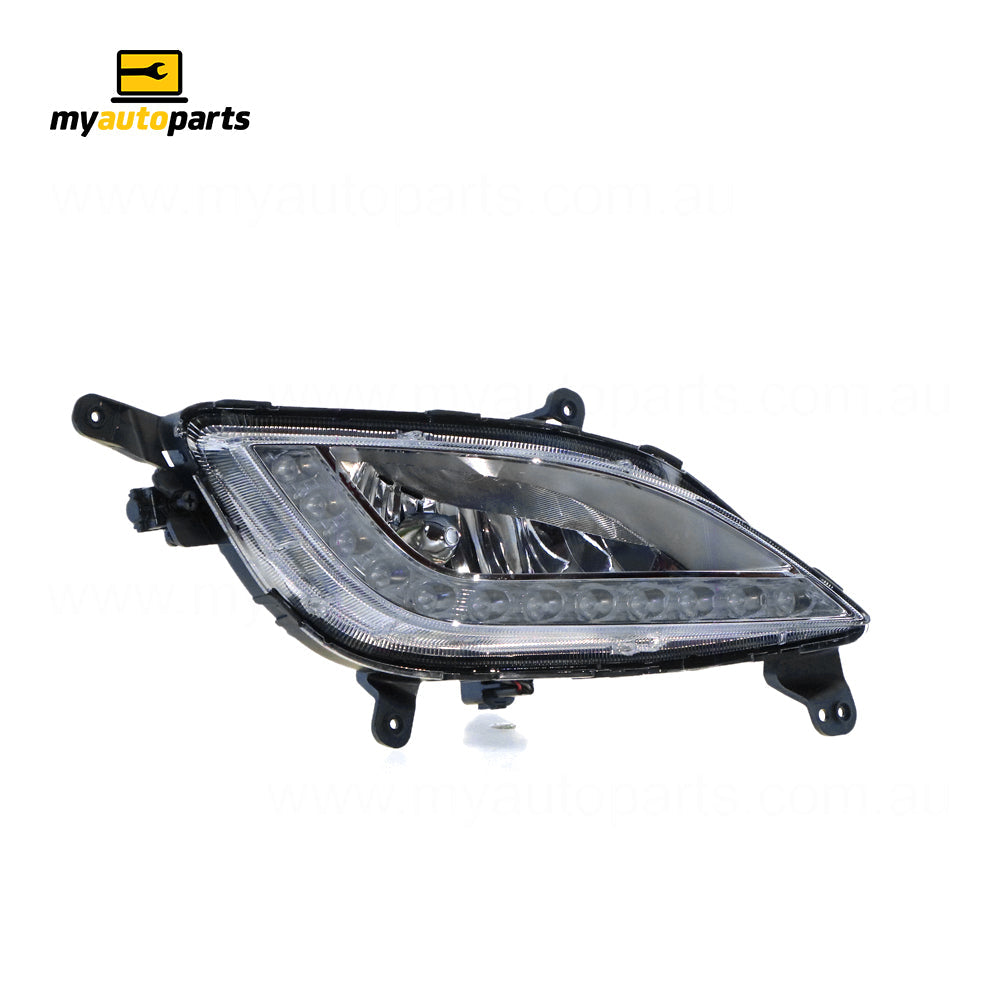 APG All Crash Fog Lamp With DRL Drivers Side OEM suits Hyundai i30 3 Door/Wagon 2013 to 2016 HIC-21061RHG