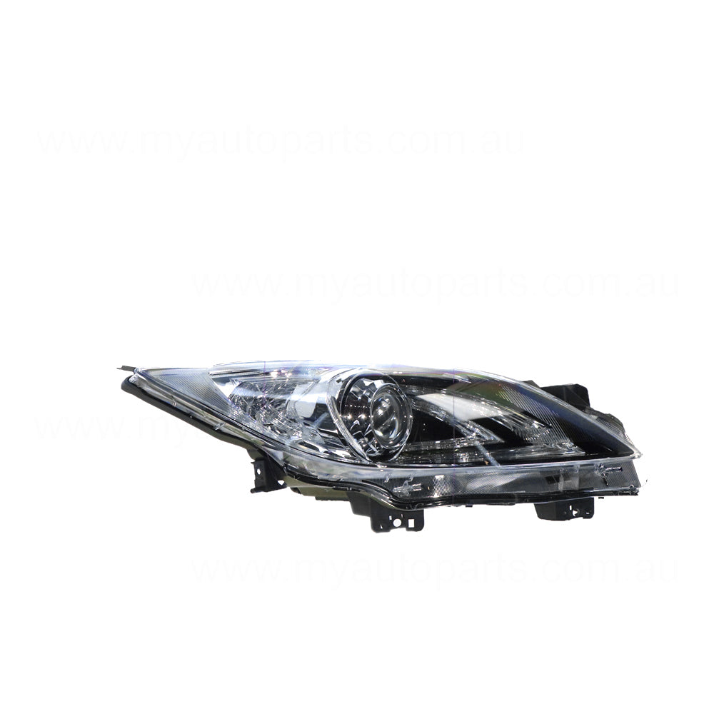 APG All Crash Bi-Xenon Electric Adjust Head Lamp Drivers Side OEM Suits Mazda 3 BL MPS2009 to 2013 MBQ-21031RHG