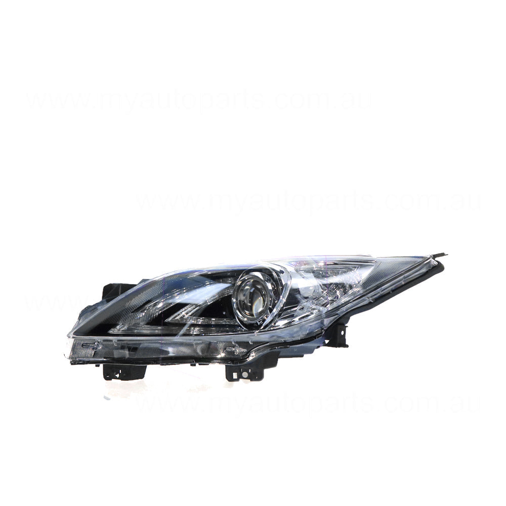 APG All Crash Bi-Xenon Electric Adjust Head Lamp Passenger Side OEM Suits Mazda 3 BL MPS2009 to 2013 MBQ-21031LHG