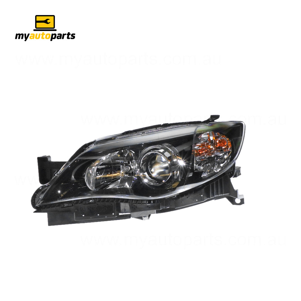 APG All Crash Black Head Lamp Passenger Side OEM suits Subaru Impreza/WRX/STi 2007 to 2014 UIF-21030LHG