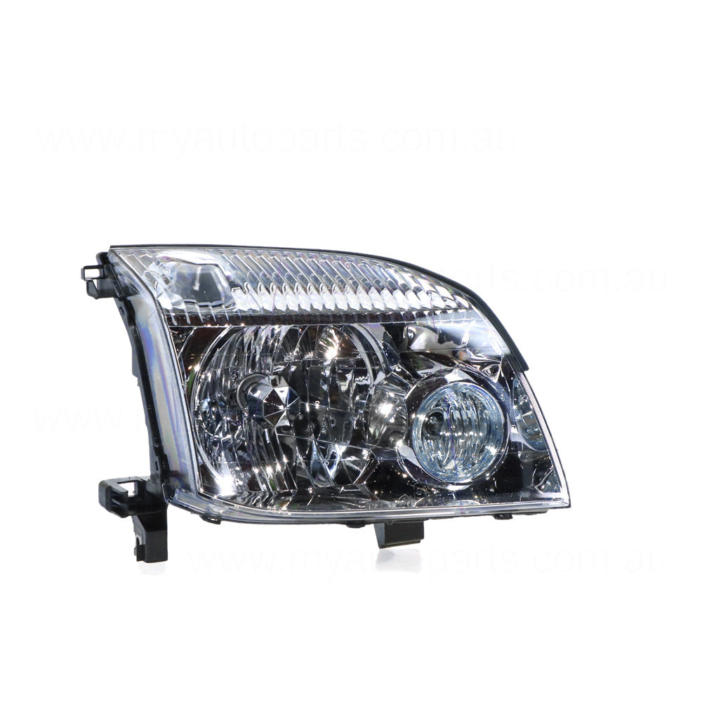APG All Crash Halogen Electric Adjust Head Lamp Drivers Side OEM Suits Nissan X-Trail T30 2001 to 2007 NXT-21030RHG