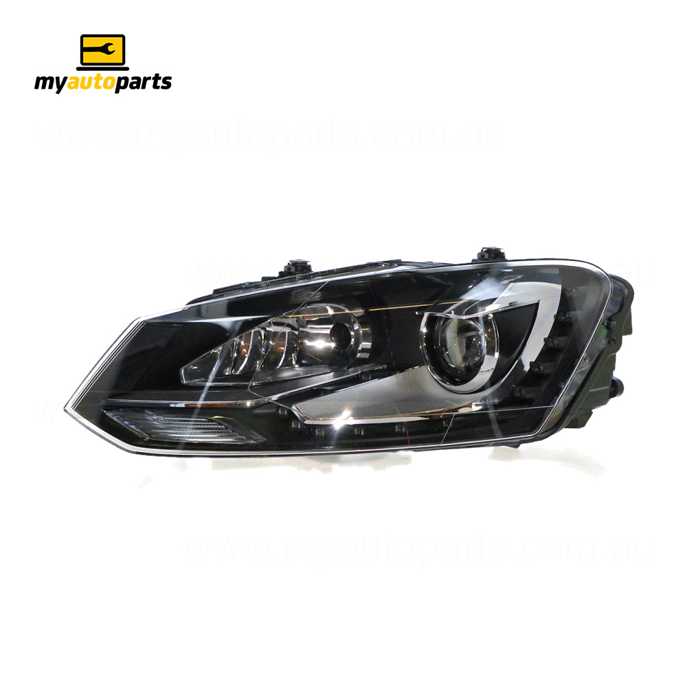 APG All Crash Xenon Head Lamp Passenger Side Genuine Suits Volkswagen Polo GTi 6R 2010 to 2014 VOE-21032LHG