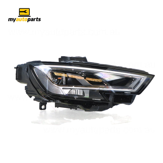 APG All Crash LED Head Lamp Drivers Side OEM suits Audi A3/S3/RS3 8V 2016 On UABA-21035RHG