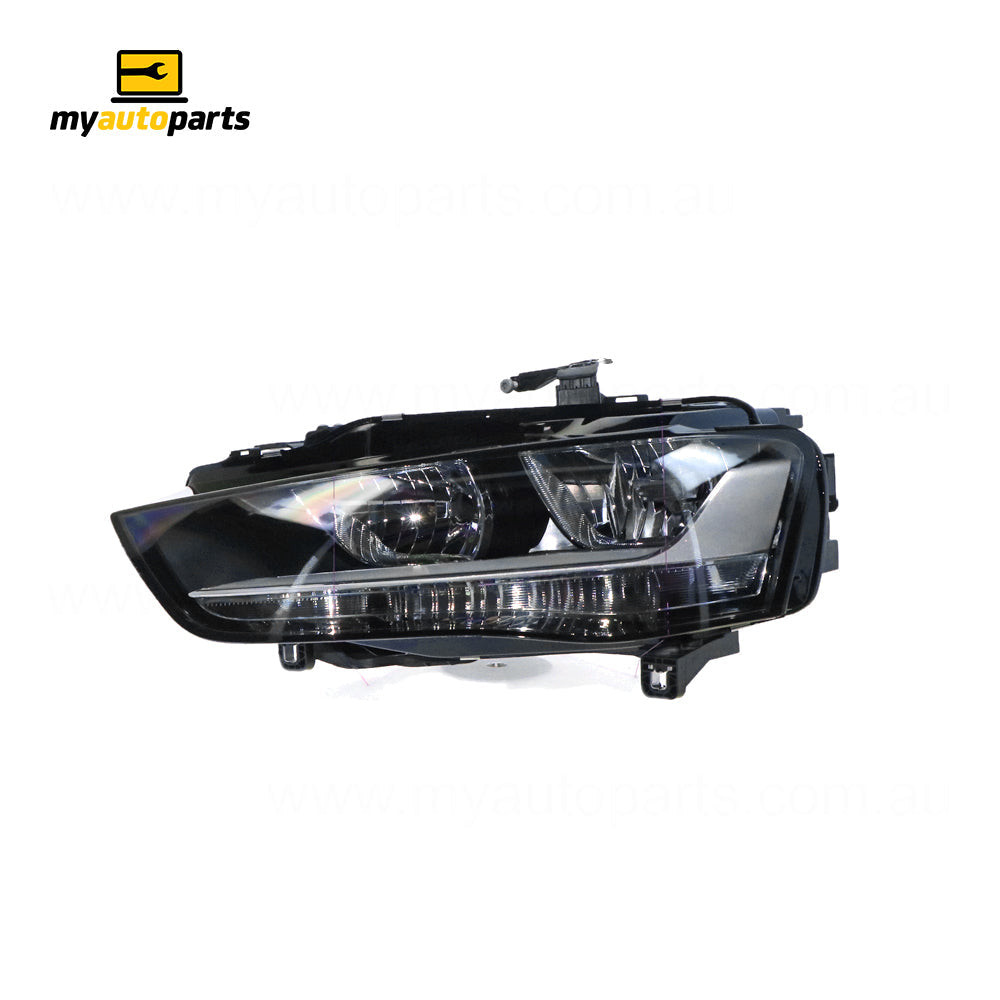 APG All Crash Halogen Head Lamp Passenger Side Certified Suits Audi A4 B8 2012 to 2015 UACA-21030LHQ