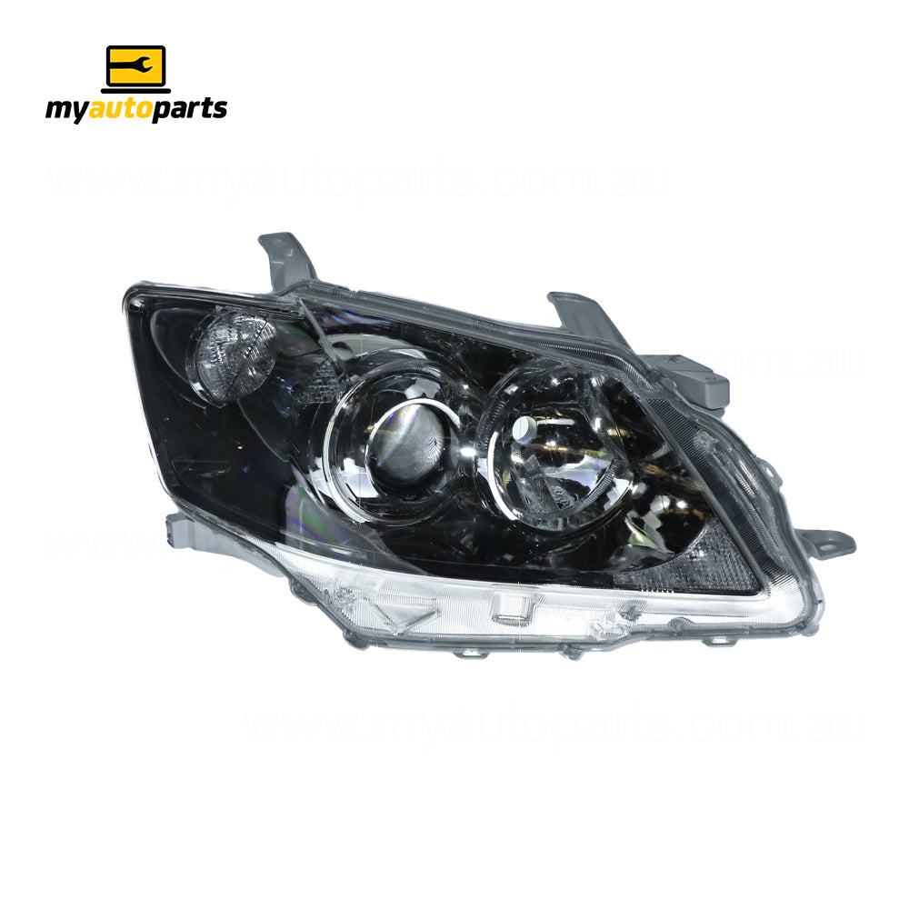 APG All Crash Halogen Electric Adjust Head Lamp Drivers Side OEM suits Toyota Aurion GSV40R 2006 to 2009 TUR-21032RHG