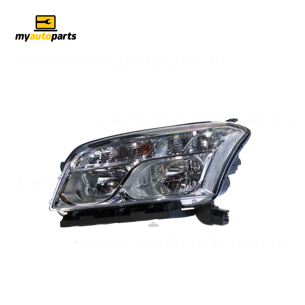 APG All Crash Halogen Manual Adjust Head Lamp Passenger Side OEM Suits Holden Trax TJ 2013 to 2021 GTJ-21030LHG