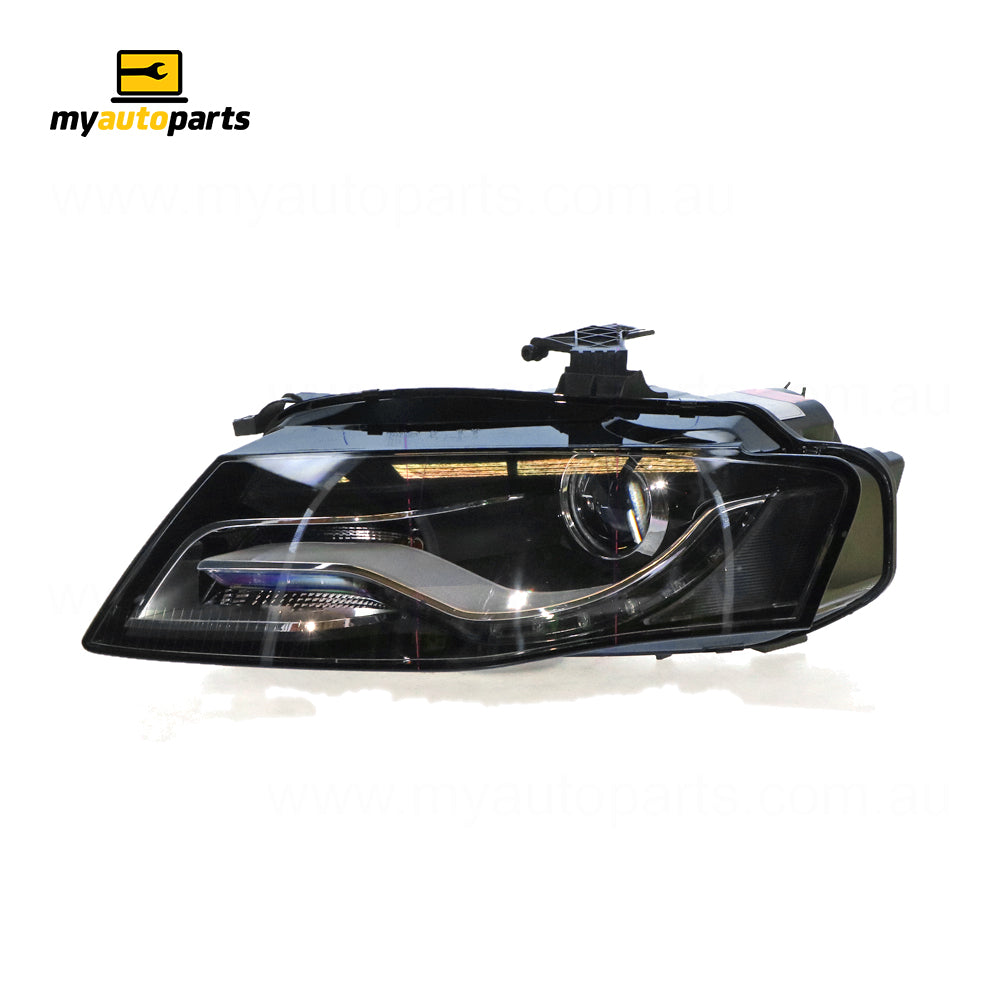 APG All Crash Bi-Xenon Head Lamp Passenger Side Certified Suits Audi A4 B8 4/2008 to 5/2012 UAU-21031LHQ