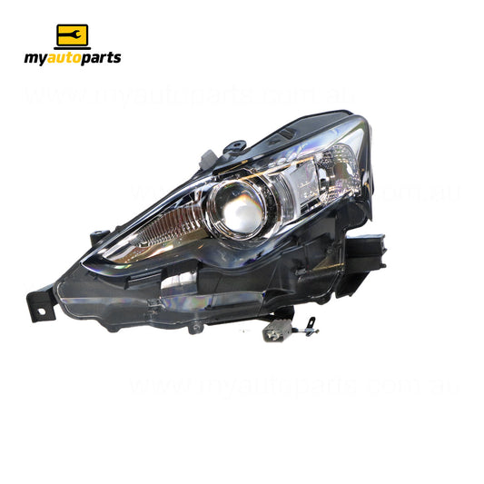 APG All Crash Xenon Head Lamp Passenger Side Genuine suits Lexus IS 2013 to 2016 TWH-21030LHG