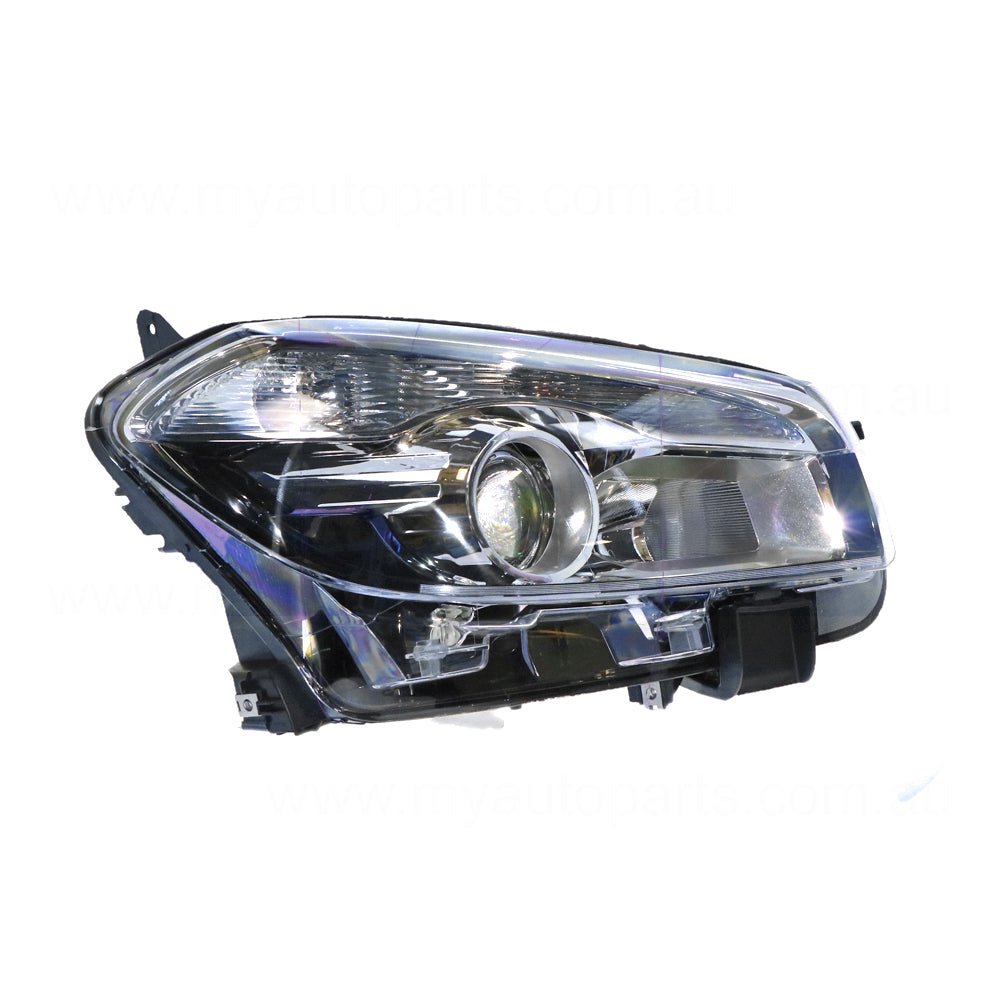 APG All Crash Halogen Electric Adjust Head Lamp Drivers Side Certified Suits Nissan Dualis J10 2010 to 2014 NDB-21030RHQ