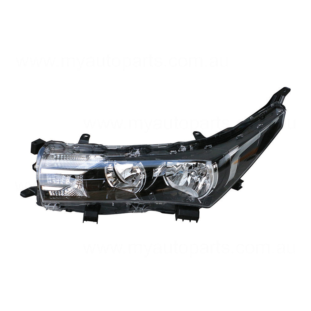 APG All Crash Halogen Head Lamp Passenger Side OEM Suits Toyota Corolla ZRE172R 2013 to 2016 TCQ-21030LHG