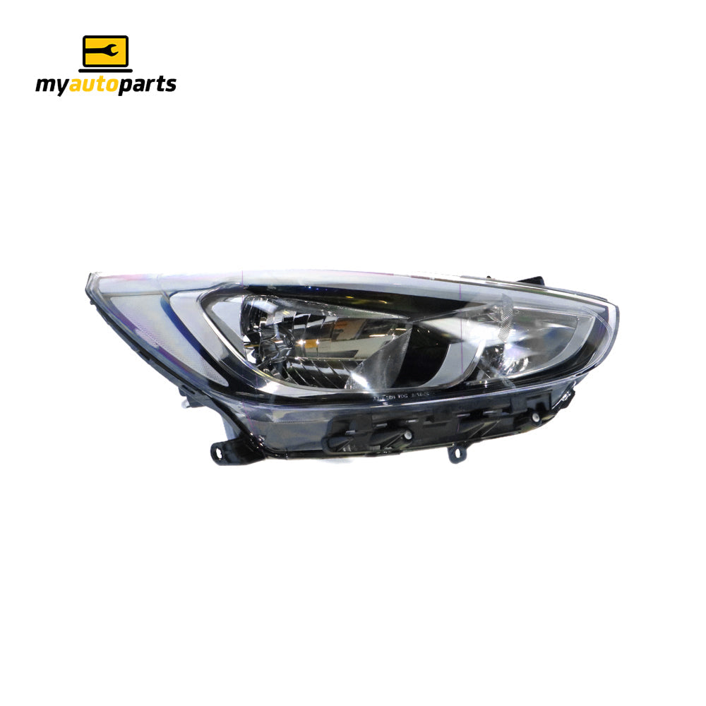 APG All Crash Halogen Head Lamp Drivers Side Certified Suits Hyundai Accent RB 2013 to 2017 HAD-21031RHQ