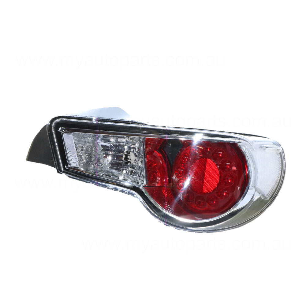 APG All Crash Red/Clear Tail Lamp Drivers Side Certified Suits Toyota 86 ZN6R 2012 to 2016 TEG-21040RHQ