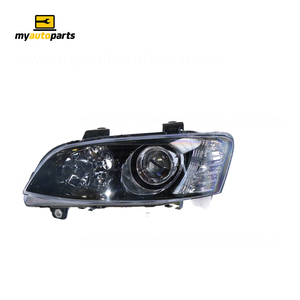 APG All Crash Black Projector Head Lamp Passenger Side Certified suits Holden Commodore VEII 9/2010 to 5/2013 GVE-21034LHQ