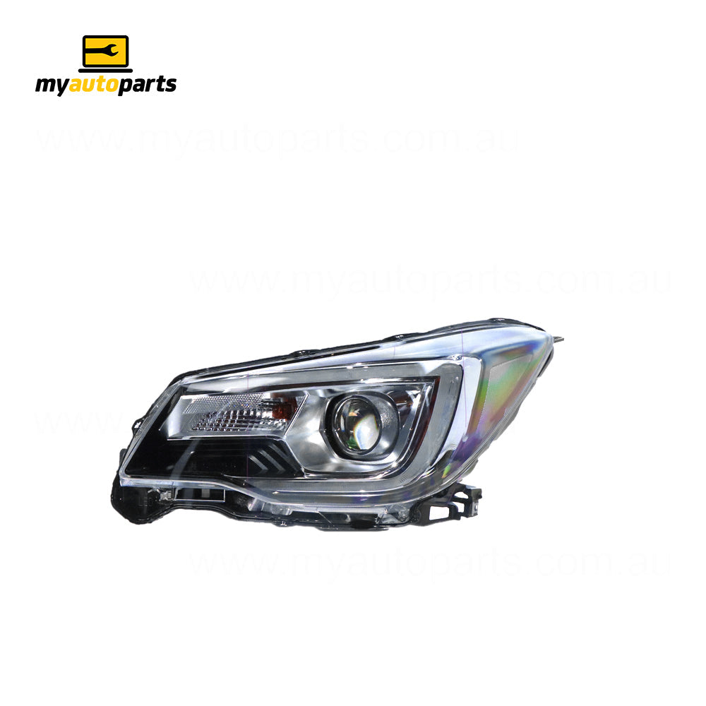 APG All Crash LED Head Lamp Passenger Side OEM suits Subaru Forester XT/2.0D-S SJ 2016 to 2017 UZL-21032LHG