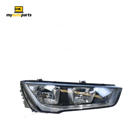 APG All Crash Halogen Head Lamp Drivers Side OEM Suits Audi A1 8X 12/2010 to 2/2015 UAAA-21030RHG