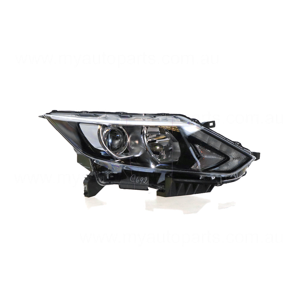 APG All Crash Halogen Head Lamp Drivers Side OEM Suits Nissan Qashqai J11 2014 to 2017 NDC-21030RHG