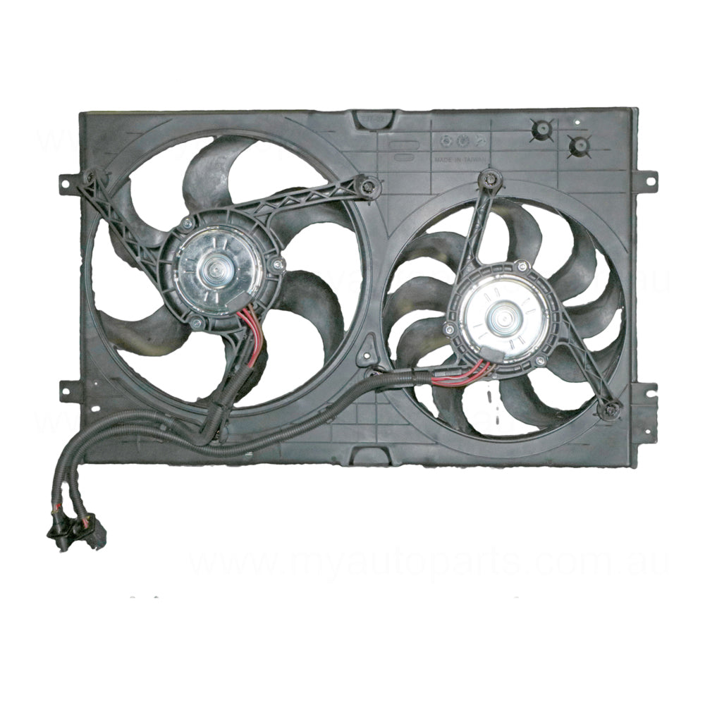 APG Radiator Fan Assembly suits Volkswagen Golf fits 1.6L Aeh; 1.8L & 2.0L Agn 4Cyl Petrol, built from 08/1998 to 05/2004 VGE-34100