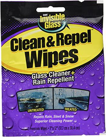 Invisibleglass Clean & Repellent Glass Wipes 2pk 90182
