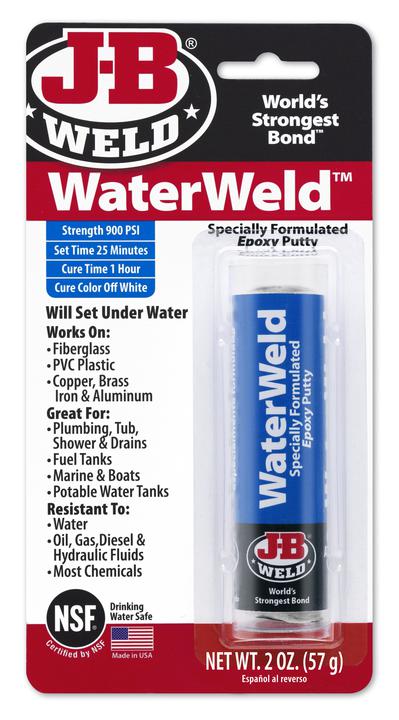 J-B Weld WaterWeld Epoxy Putty Stick 57g 8277