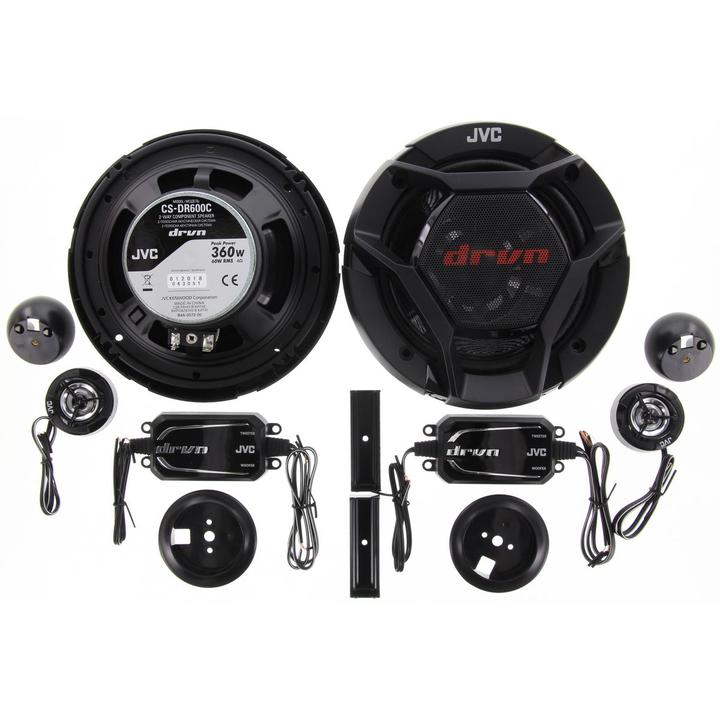 JVC 6.5in. 2-Way 360W Component Speakers