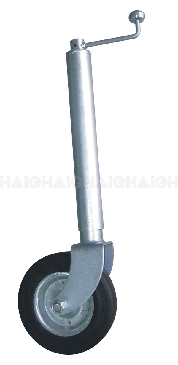 Haigh Jockey Wheel 8 Solid Rubber Wh JW800HD