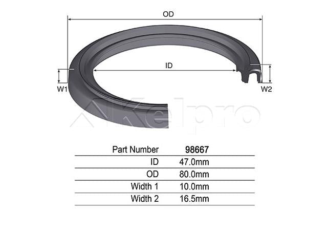 Kelpro Oil Seal 98667