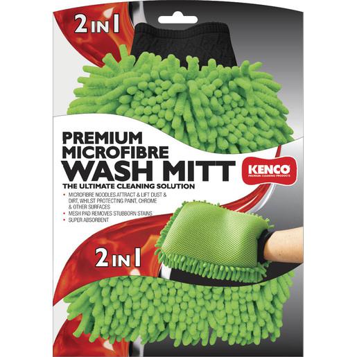 Kenco Microfibre 2-In-1 Micro/Mesh 2 Pack Green 56205
