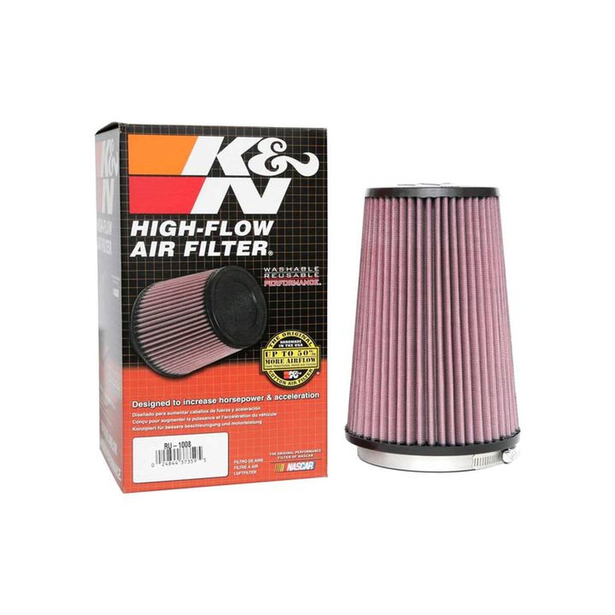 K&N Universal Air Filter RU-1008