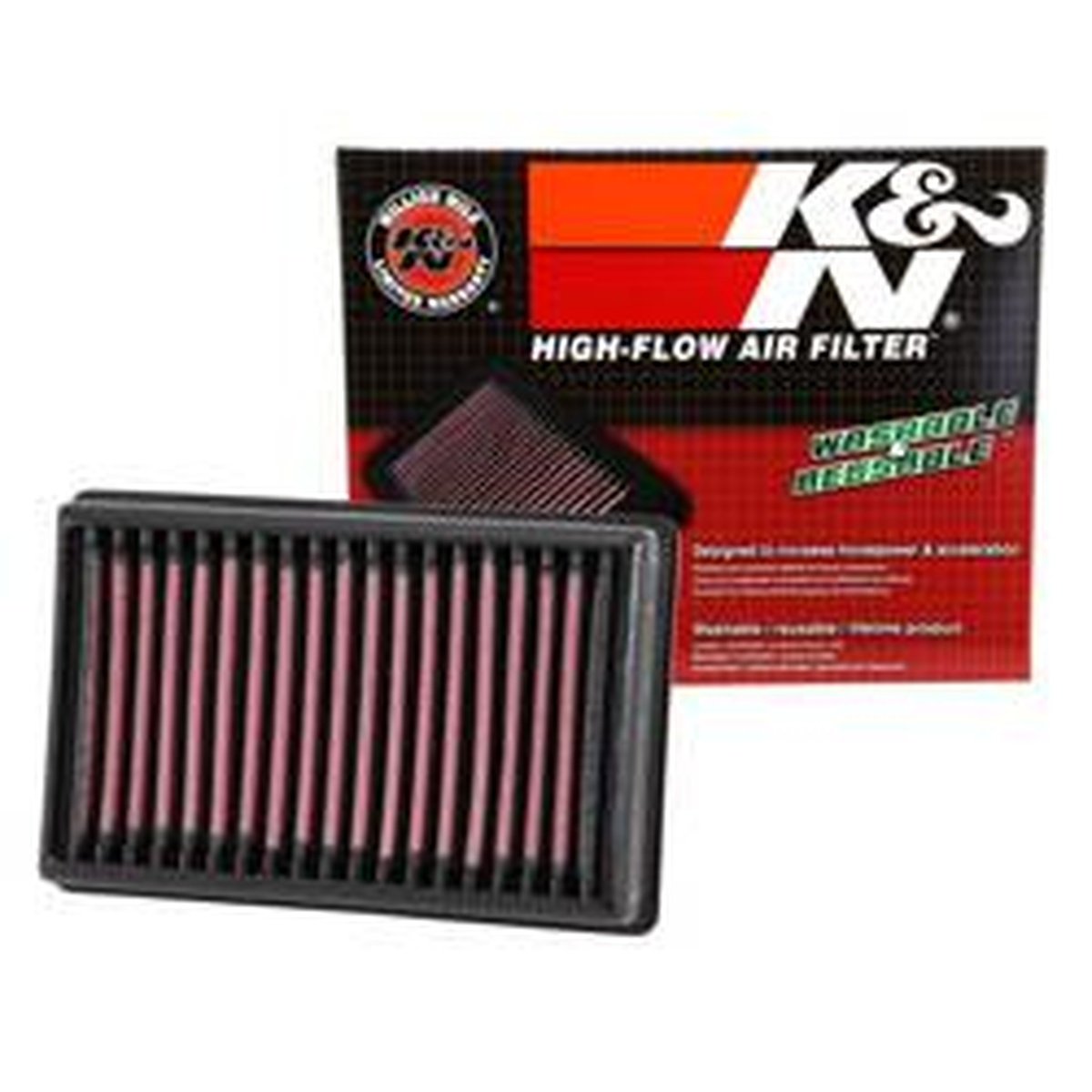 K&N Motorcycle Air Filter Fits BMW R1250Gs - BM-1113