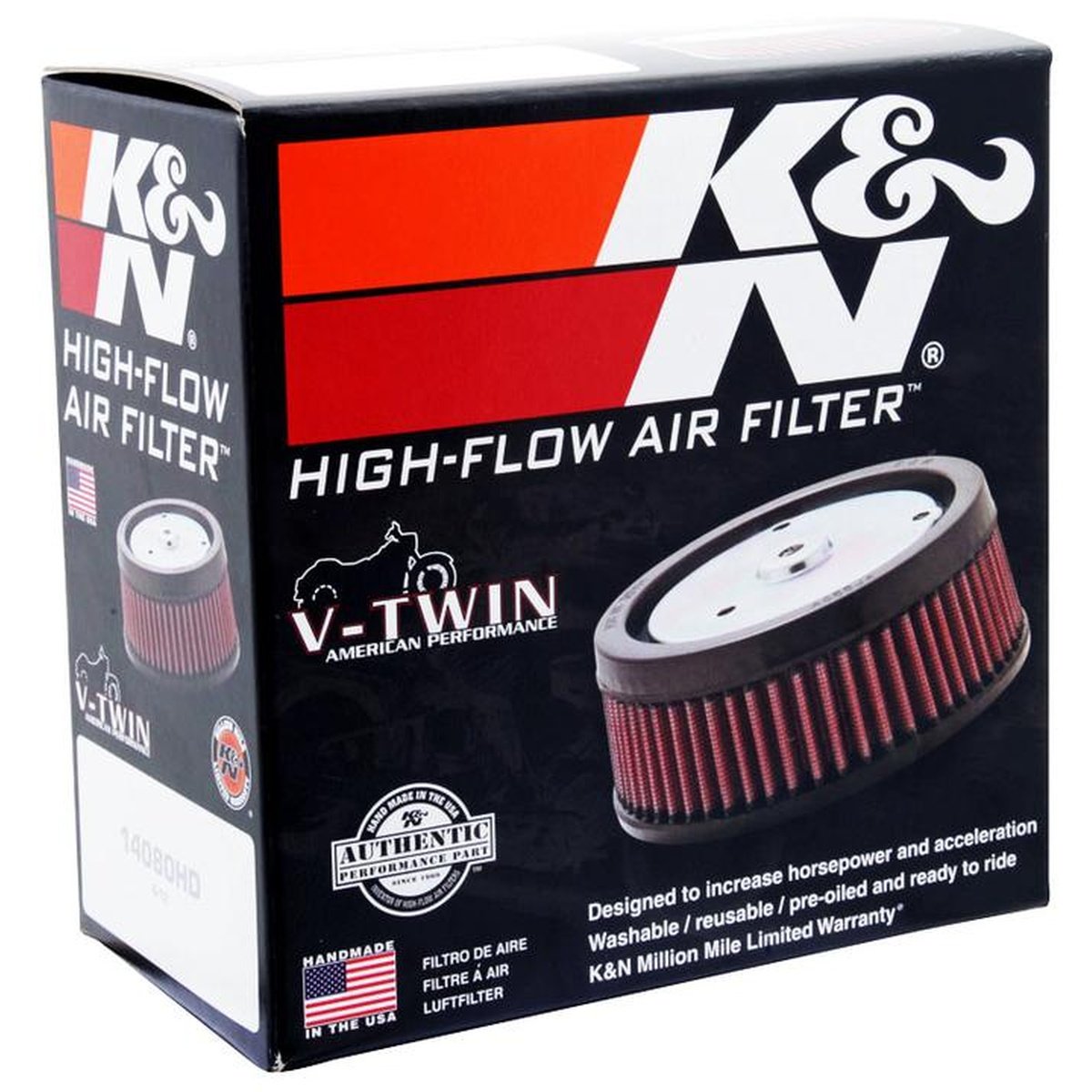 K&N Motorcycle Air Filter E-3226