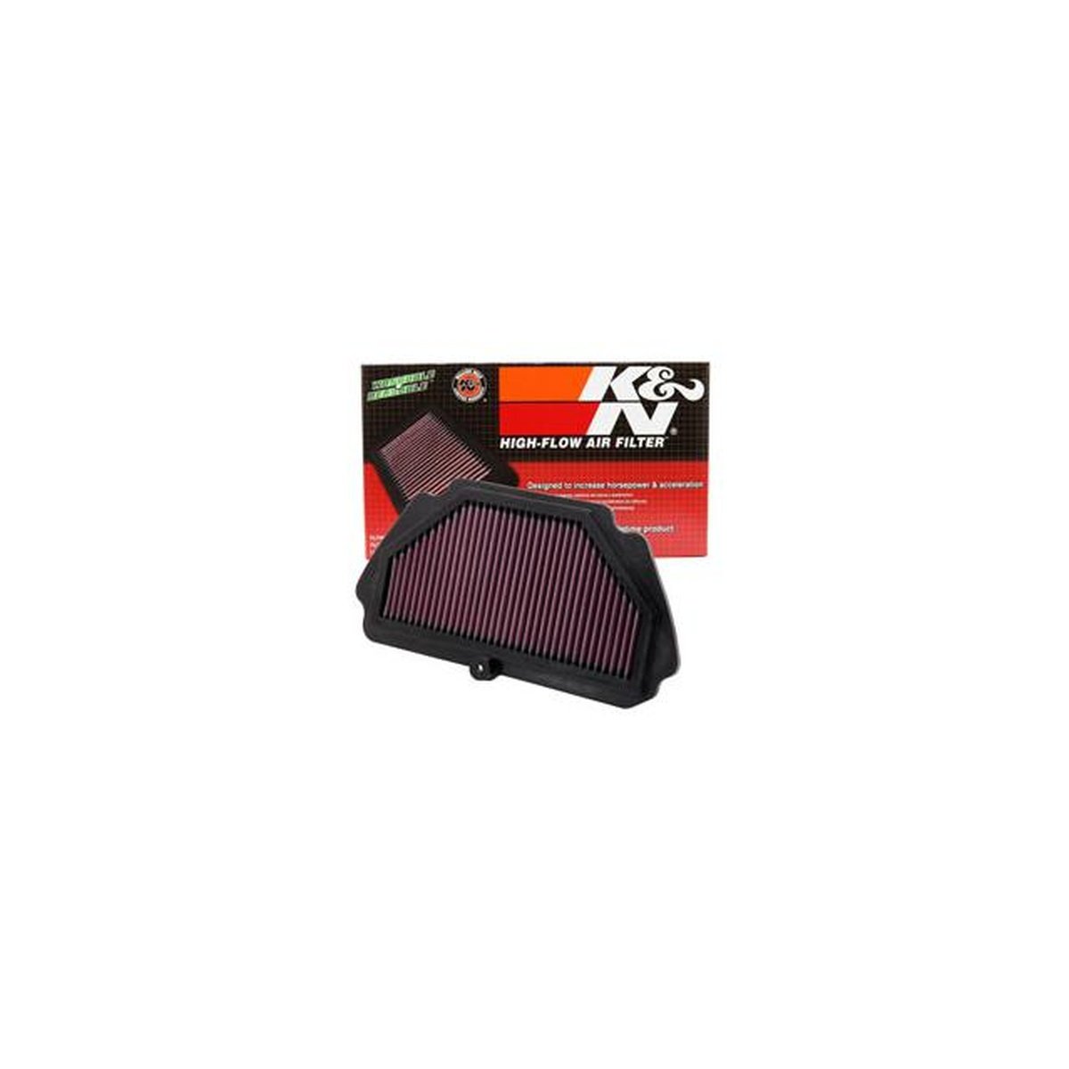K&N Motorcycle Air Filter Fits Kawasaki ZX6R 09-17 - KA-6009