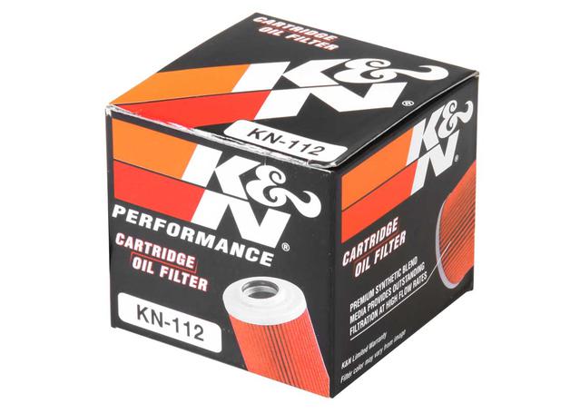 K&N Motorcycle Oil Filter Fits Honda Singles XR / CBX - KN-112