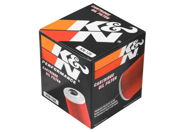 K&N Motorcycle Oil Filter Fits Kawasaki Z750 Twim, Z900 - KN-126