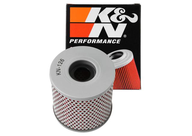 K&N Motorcycle Oil Filter Fits Kawasaki Z750 Twim, Z900 - KN-126