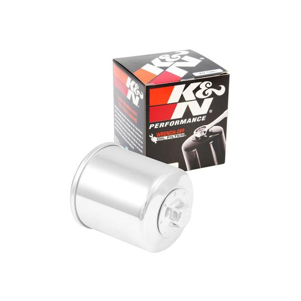 K&N Motorcycle Oil Filter Fits Suzuki GSXR1300, 1100 Chrome - KN-138C