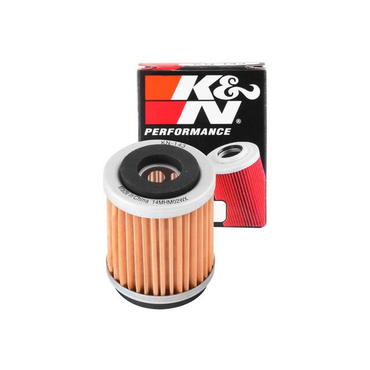 K&N Motorcycle Oil Filter Fits Yamaha XT, TT350, YFB - KN-143