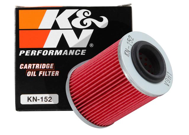 K&N Motorcycle Oil Filter Fits Aprilia 1000cc V-Twins - KN-152